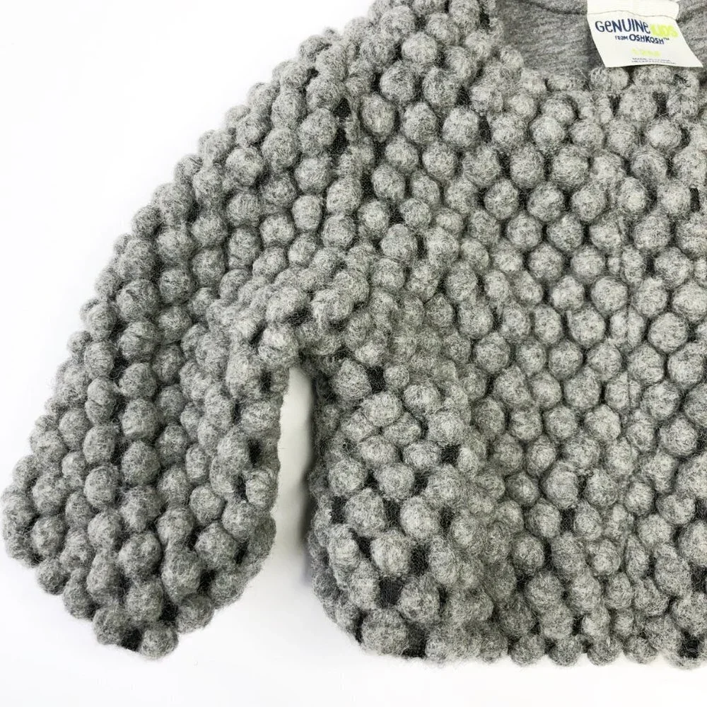 Genuine Kids Grey Bobble Jacket